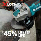 Makita X-LOCK Type 27 4-1/2 In. x 1/4 In. x 7/8 In. Metal/Stainless Grinding Cut-Off Wheel Image 2