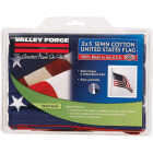 Valley Forge 3 Ft. x 5 Ft. Cotton Natural Series American Flag Image 1